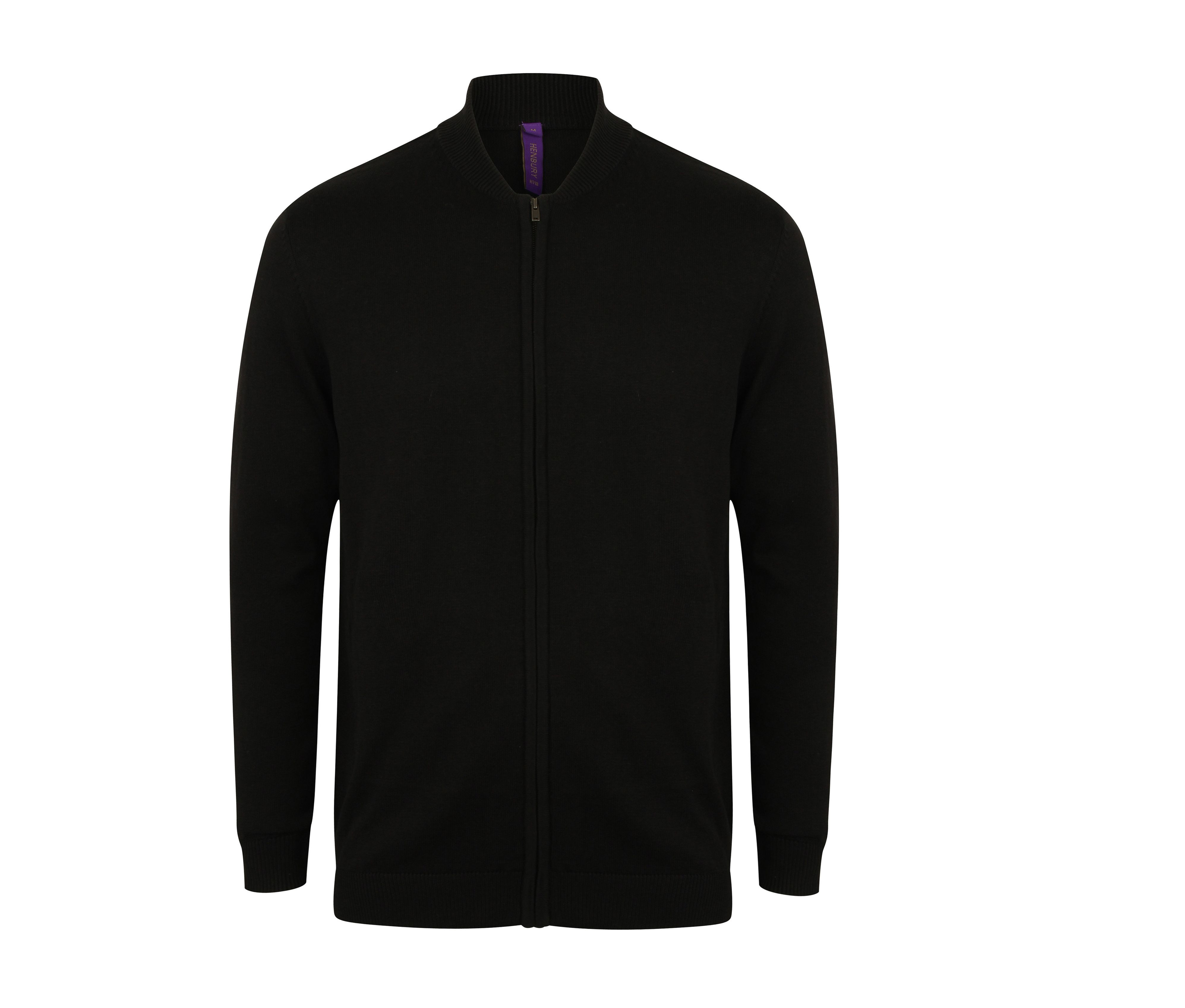 UNISEX KNITTED BOMBER JACKET