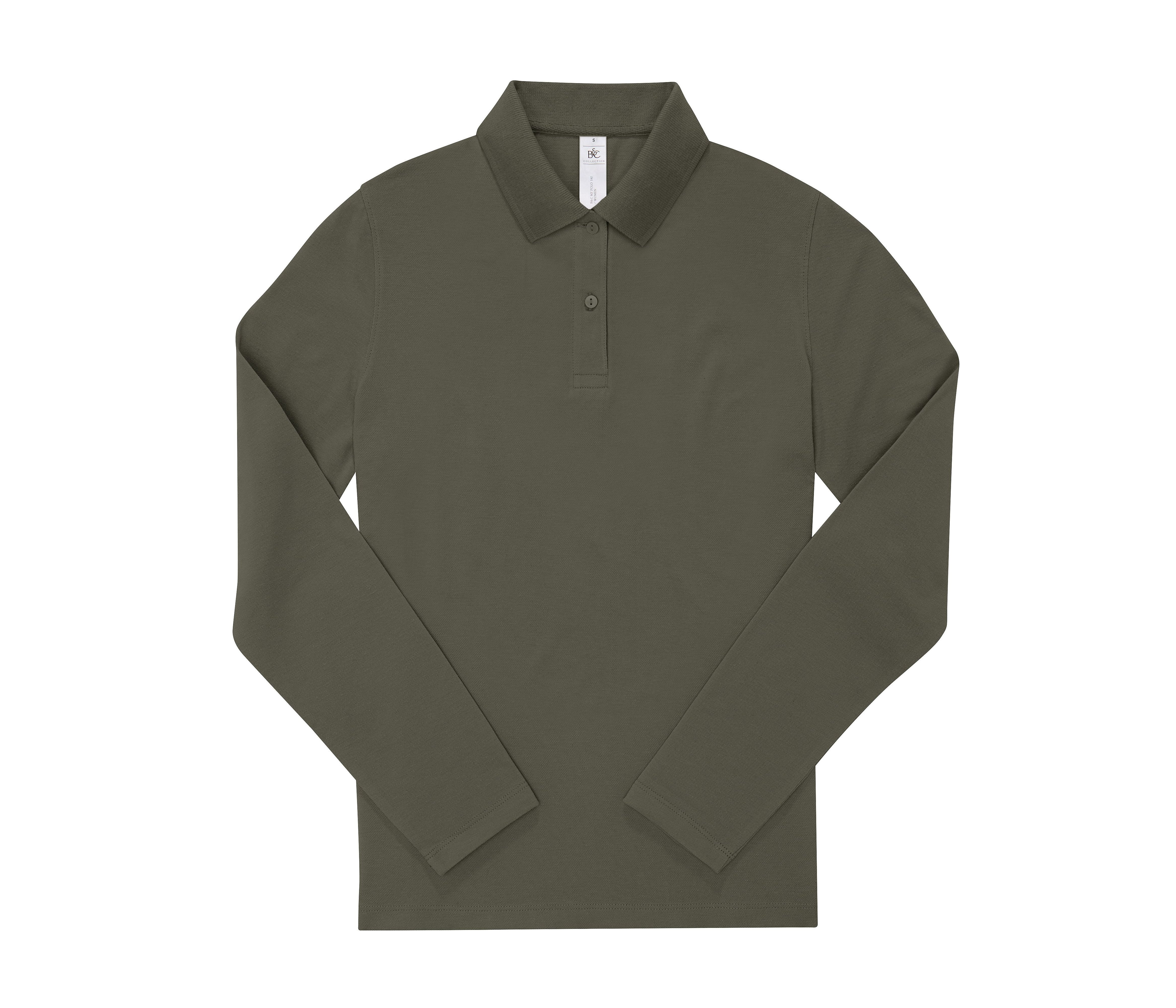 B&C MY POLO 180 LSL/WOMEN