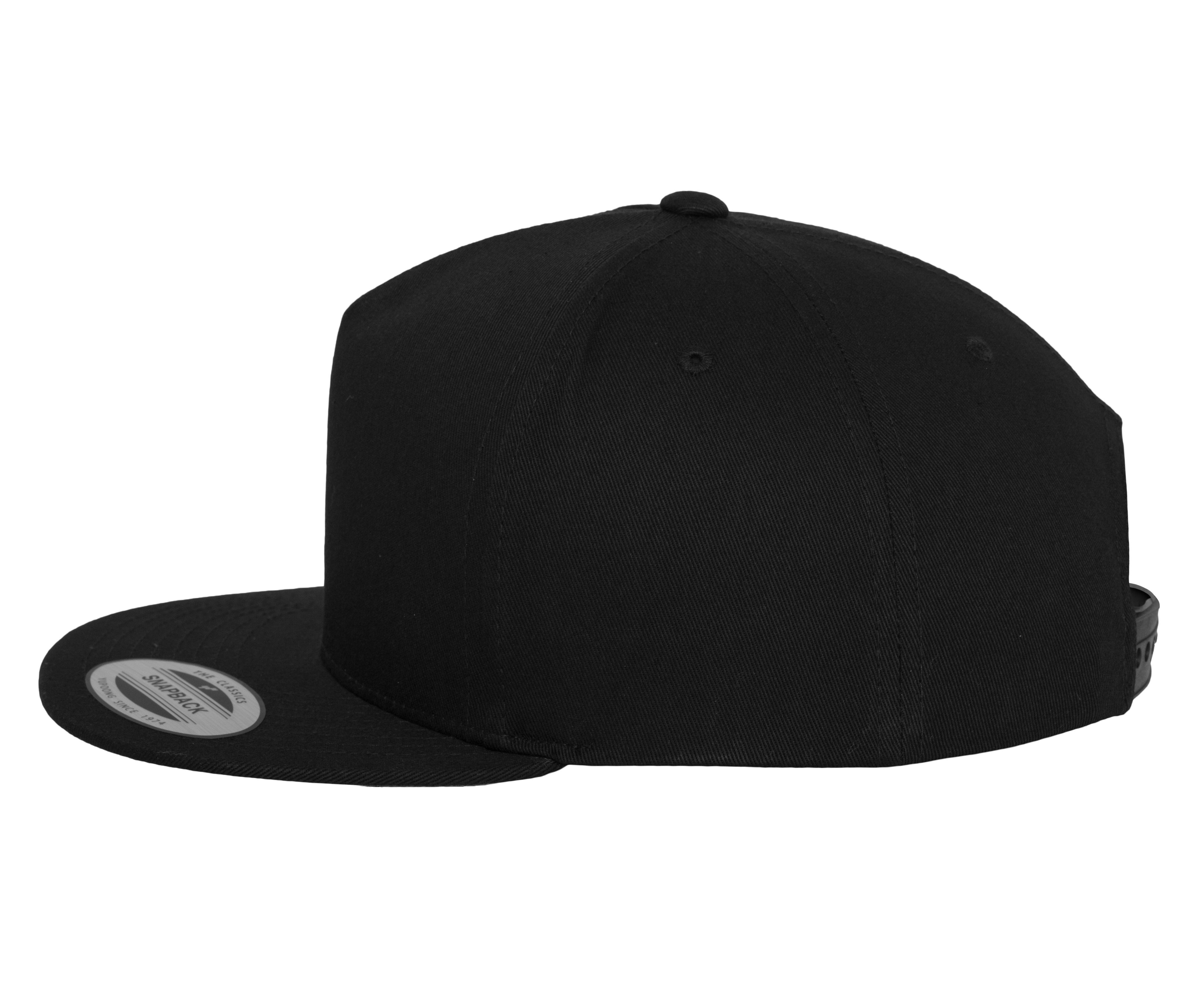5-PANEL COTTON SNAPBACK CAP