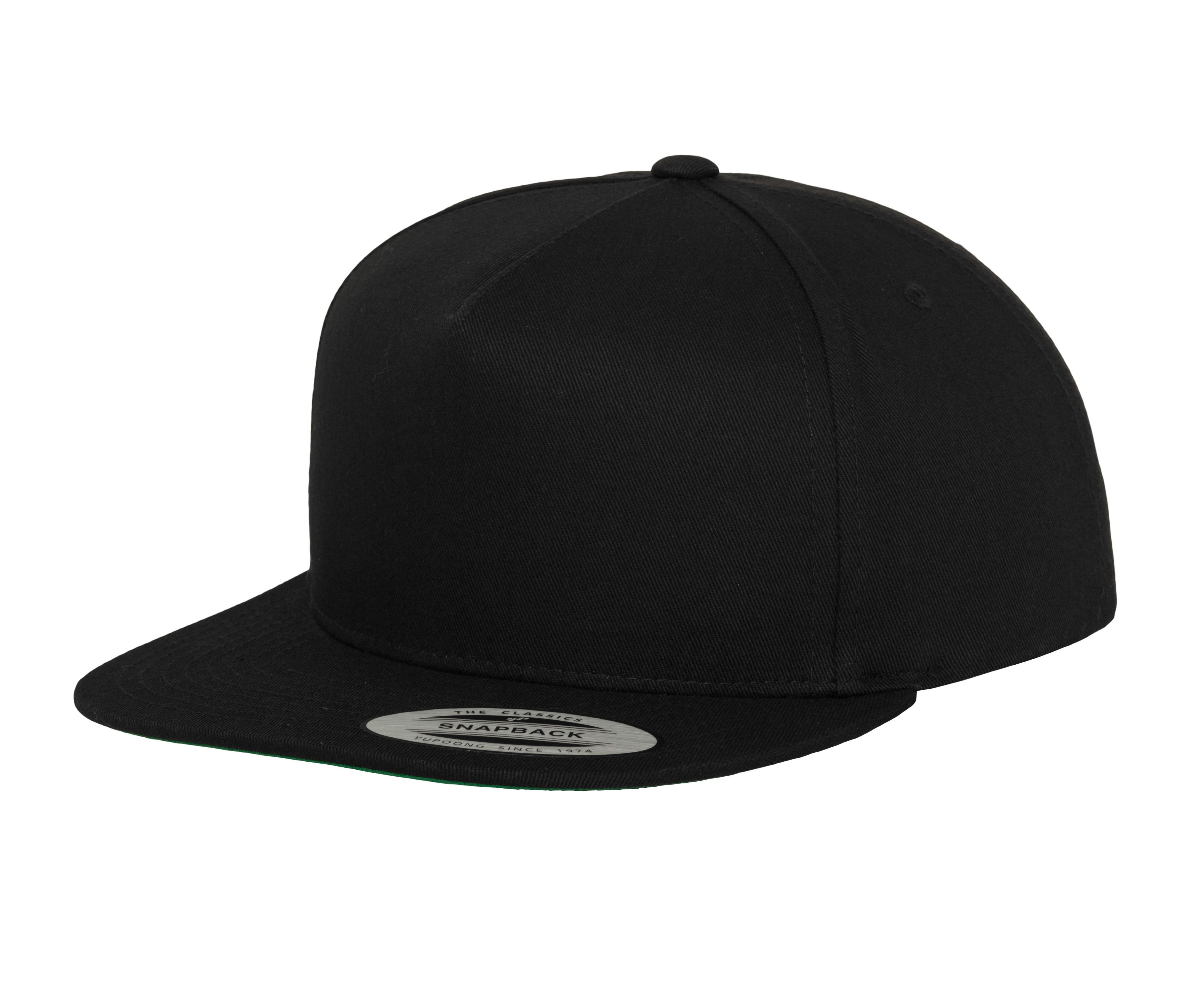 5-PANEL COTTON SNAPBACK CAP