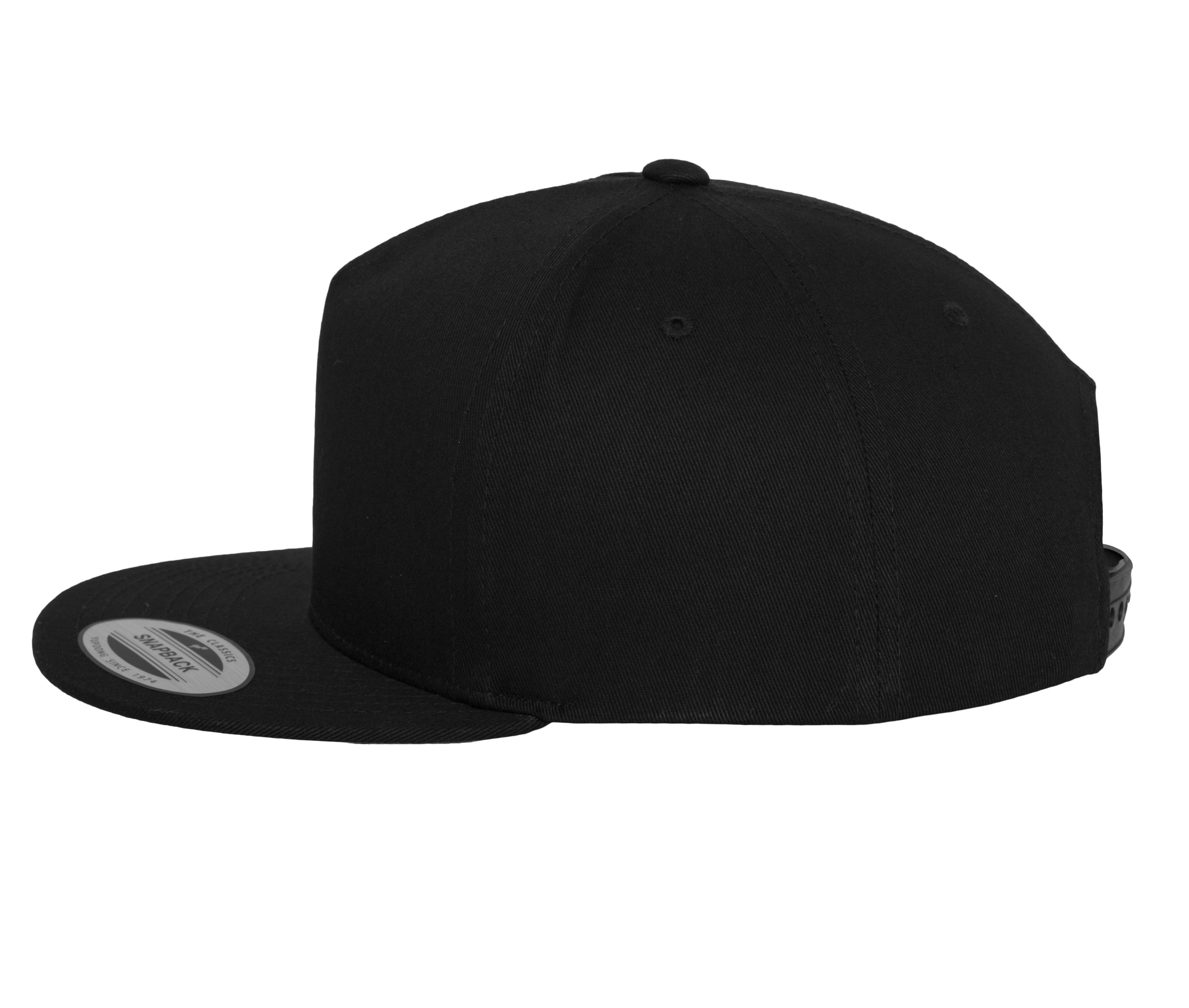 5-PANEL COTTON SNAPBACK CAP