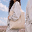 LONG HANDLE PROMO SHOPPER COTTON BAG